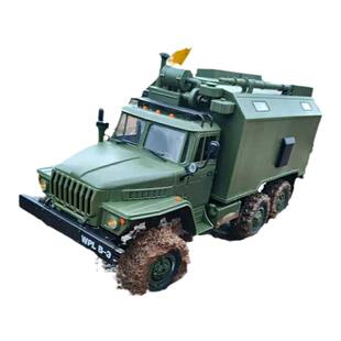 顽皮龙1/16乌拉尔六驱军卡指挥通讯车全比例遥控仿真攀爬（B36）