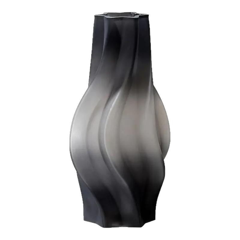 轻奢高颜值玻璃花瓶鲜花水培干花