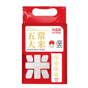 鹰标！！！谷米集五常大米10斤装