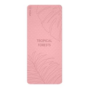 瑜伽垫女士健身家用成人专用防滑减震静音加厚热带森林普拉提垫子