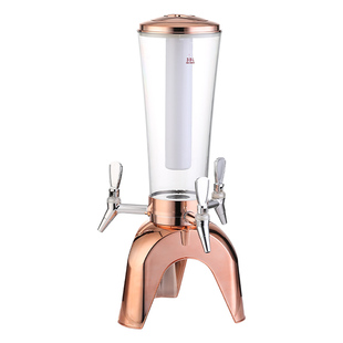 创意酒炮KTV酒吧专用扎啤酒炮三头啤酒桶网红可乐桶3升商用酒塔