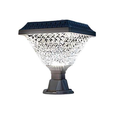 新款太阳能柱头灯超亮庭院灯