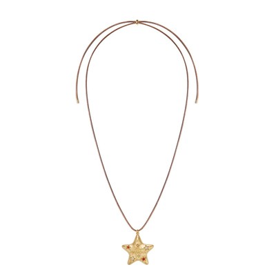 RecoPan重塑未来棕金色项链