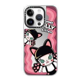Molly适用苹果16ProMax手机壳iPhone17por磁吸保护套15超好看14Plus新款防摔13pm镜面可爱镜子i12p外壳带挂绳
