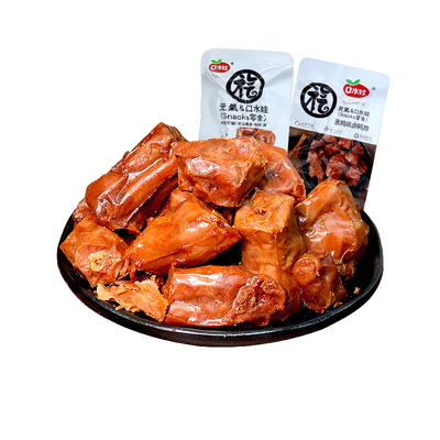 口水娃鸭脖黑鸭味卤味熟食