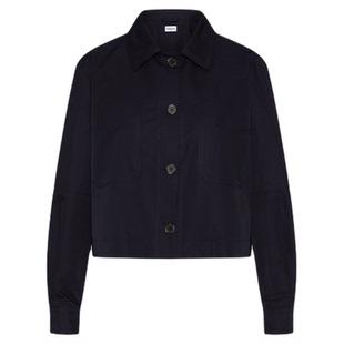 MARELLA 2025秋冬女装衬衫领斜纹布短外套夹克3046095402