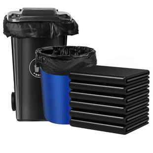 汉世刘家垃圾袋大号加厚黑色商用餐饮酒店环卫特大超大厨房塑料袋