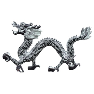 包邮仿古青铜器龙抓珠摆件家居装饰工艺品摆设古典艺术品青龙铜龙