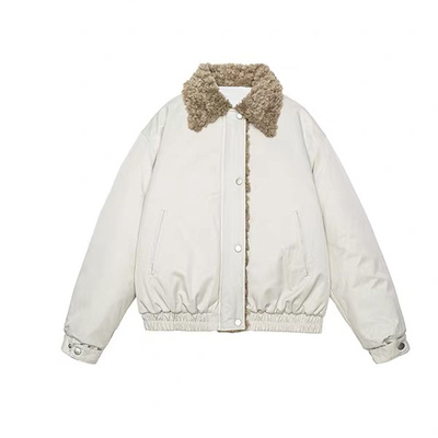 加厚保暖棉服冬装男女情侣外套