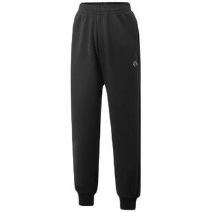 李宁儿童女孩卫裤春夏款吸汗运动裤女童装青少年束脚针织裤子春装