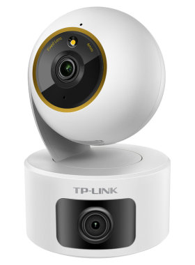 TPLINK高清夜视无线网络双摄像头
