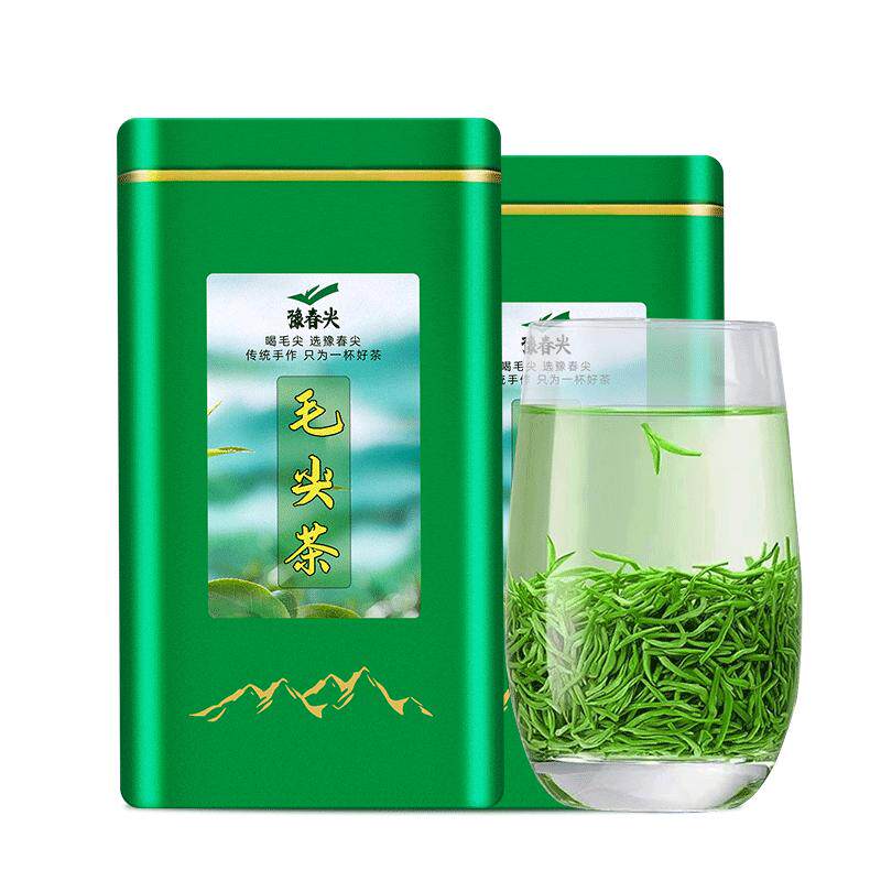 信阳毛尖500g罐装自喝送礼