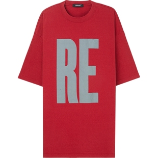 【折扣】Undercover 春夏男宽松印花短袖T恤