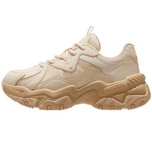 骆驼星云运动鞋2025秋冬新款男鞋软底女鞋复古减震厚底增高老爹鞋