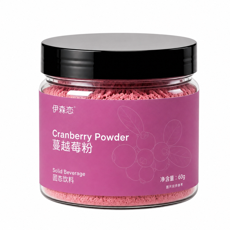 原味蔓越莓粉新鲜浆果蔬果粉花青素甜点速溶高纤搭配麦片酸奶碗