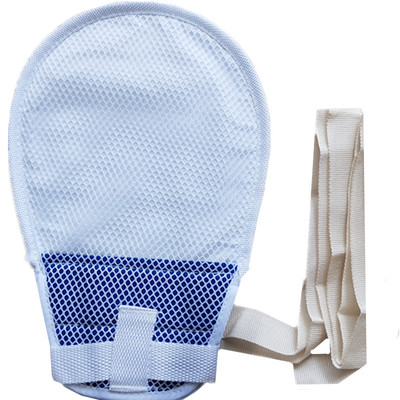 约束手套卧床病人老人防拔管防抓挠手腕固定约束带防自伤带板绑绳