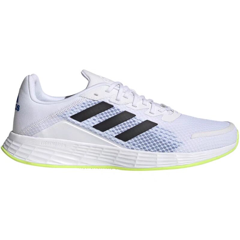 adidas阿迪达斯白绿男士跑步鞋网面透气防滑耐磨日常训练运动跑鞋