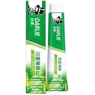 DARLIE好来(原黑人)牙膏双重薄荷清然森林调护龈清新去口气