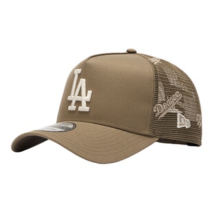 NEW ERA纽亦华26新品MLB网眼字母高顶弯檐卡车帽男女硬顶NE940