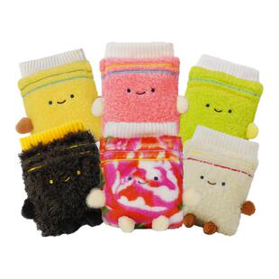 搓澡巾文创东北巾渐层GinJason系列毛绒玩具冰箱贴盲盒旅行纪念品