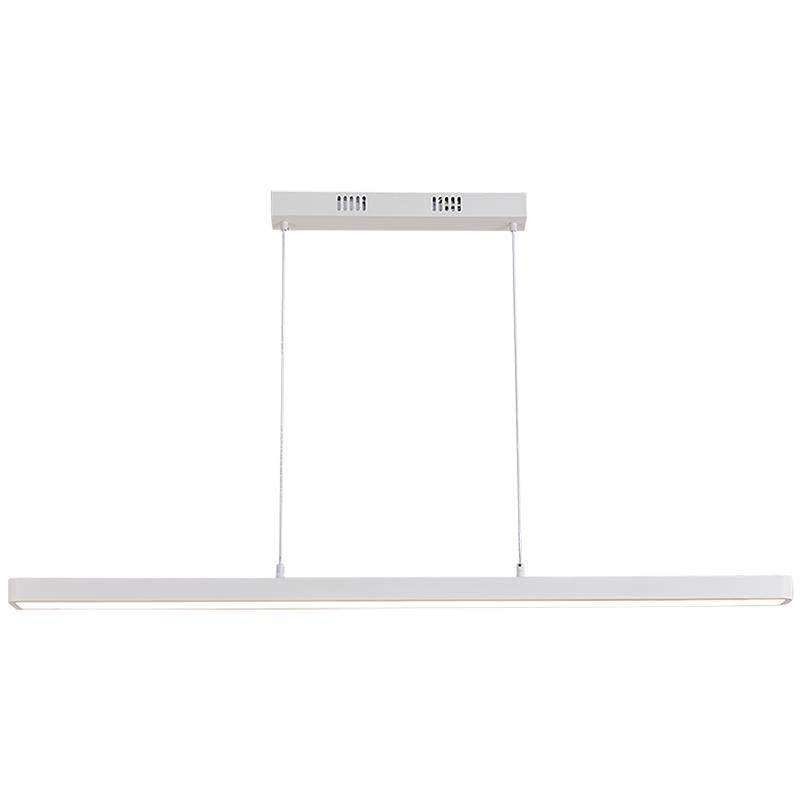 雷士照明未来光现代简约一字餐厅吊灯led极简高级感办公吧台灯具