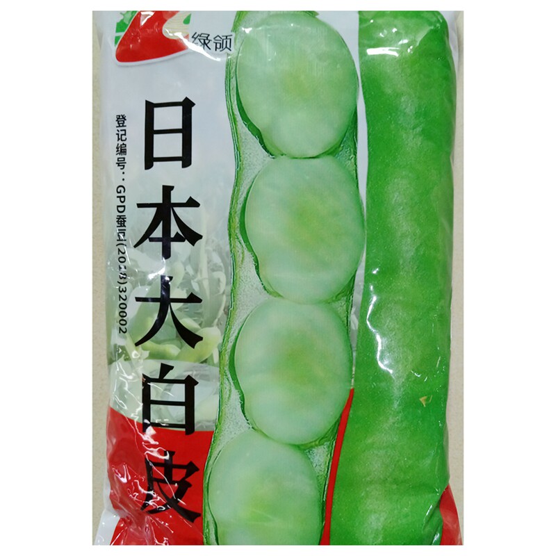 绿领日本大白皮蚕豆种子1000克