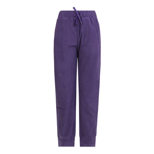 雪丘岛户外2025秋季新品摇粒绒抓绒裤登山旅行徒步加厚加绒长裤女