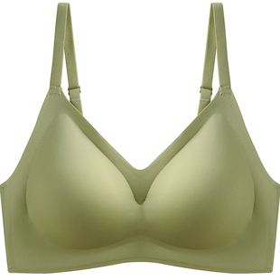 无痕薄款内衣女无钢圈小胸聚拢防下垂收副乳吊带背心文胸胸罩罩杯