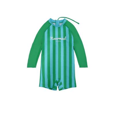 NEVERMIND儿童透气连体泳衣