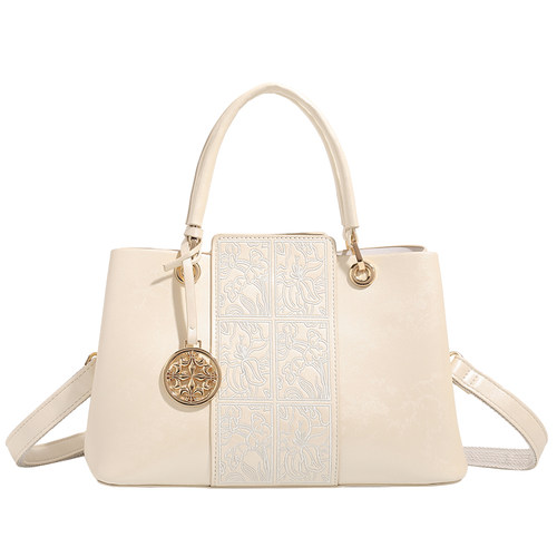 母亲节礼物新中式国风刺绣手提包包大气中年妈妈包通勤百搭斜挎包
