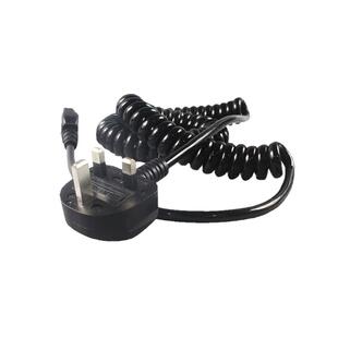 中力电动叉车充电线弹簧线配件叉车电源线国标线标准英标线加长线