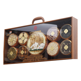 过年送礼年货礼盒海参鲍鱼山珍海味滋补品春节高端礼品送长辈领导