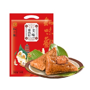 知味观美味猪肉大肉粽嘉兴早餐囤货团采粽子礼盒送礼推荐