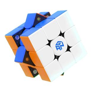 gan魔方三阶磁力版比赛专用磁吸磁铁磁悬浮竞速顺滑儿童玩具正品