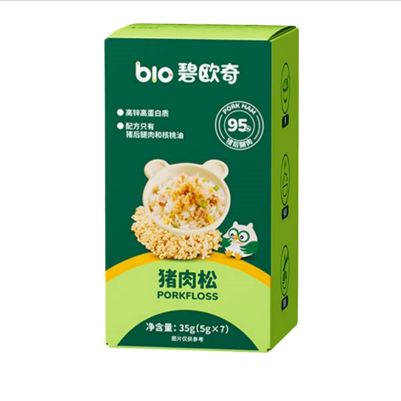 碧欧奇猪肉松35g儿童拌饭料