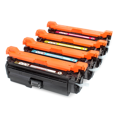 巨威适用惠普cp3525硒鼓CM3530 cp3525dn打印机墨盒CE250A hp504a粉盒cp3525n cm3530fs彩色一体机碳粉盒晒鼓