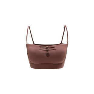 一乐gal power清歌国风带胸垫运动内衣女训练瑜伽背心健身文胸