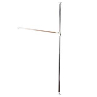 专用圆顶吊挂式蚊帐支架顶天立地可伸缩撑杆公主床幔家用风扇挂杆