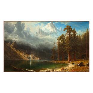 新品 比尔史伯特《科科伦山》艺术挂画高级感中古客厅餐厅装饰画