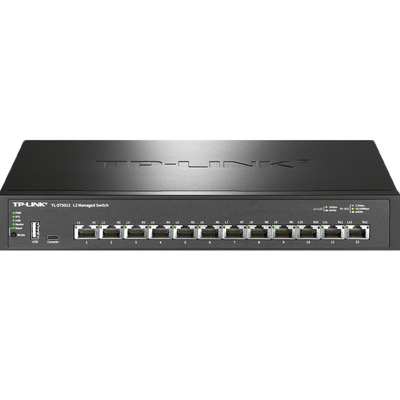 12口全万兆网口三层网管交换机