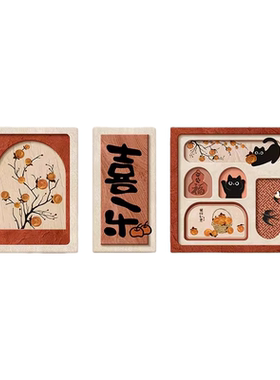 中古风植物花卉客厅背景墙装饰画