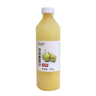 冷冻香梨汁950g刺梨冰糖雪梨非浓缩鲜榨维C汁咖啡奶茶店专用原料