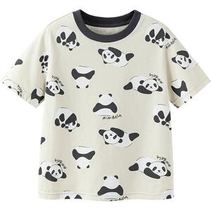 迷你巴拉巴拉亲子装纯棉短袖T恤