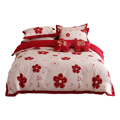 在耳边婚庆套件贡缎刺绣