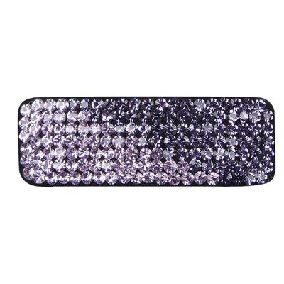 碎发发卡新款方型边夹亮钻刘海夹