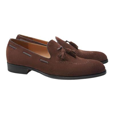 翻毛小牛皮乐福鞋男chioryn青润