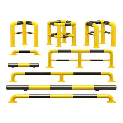 加厚钢管挡车器U型M型防撞杆