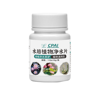 水培植物净水片鲜花花卉保鲜剂不臭水碗莲专用通用消毒片净化水质