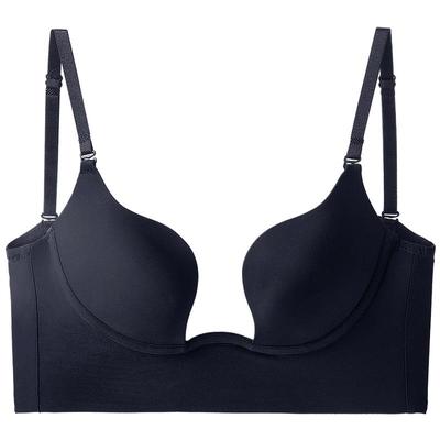 艾舒客性感美背低胸半罩杯文胸