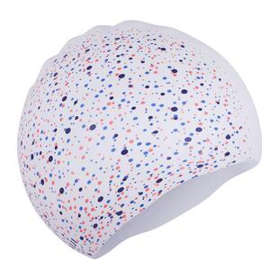 迪卡侬硅胶泳帽女防水不勒头加大号大头围长发儿童泳帽女童IVA4